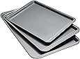 Goodcook Steel Nonstick Bakeware, Set Of 3 Non-Stick Cookie Sheet, Multicolor