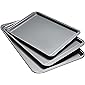 Goodcook Steel Nonstick Bakeware, Set Of 3 Non-Stick Cookie Sheet, Multicolor