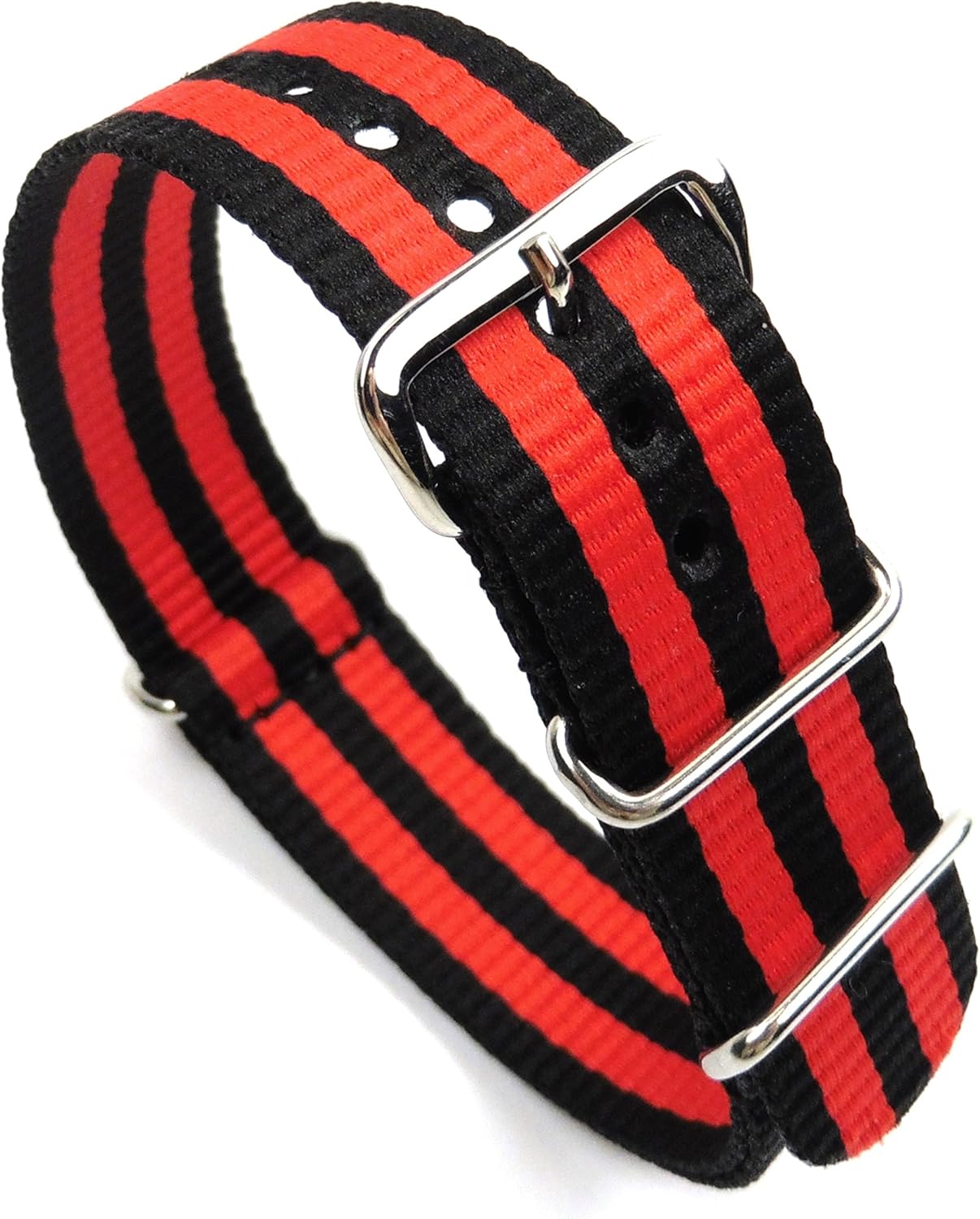 Breitdornschlie&szlig;e, Dornschlie&szlig;e Schwarz Geb&uuml;rstet In 22mm, PRE-V-Style