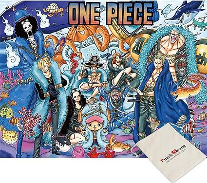 Amazon Com One Piece Special Day th Anniversary Special Edition Oda Eiichiro 150 Piece Jigsaw Puzzle Pouch Included Toys Games