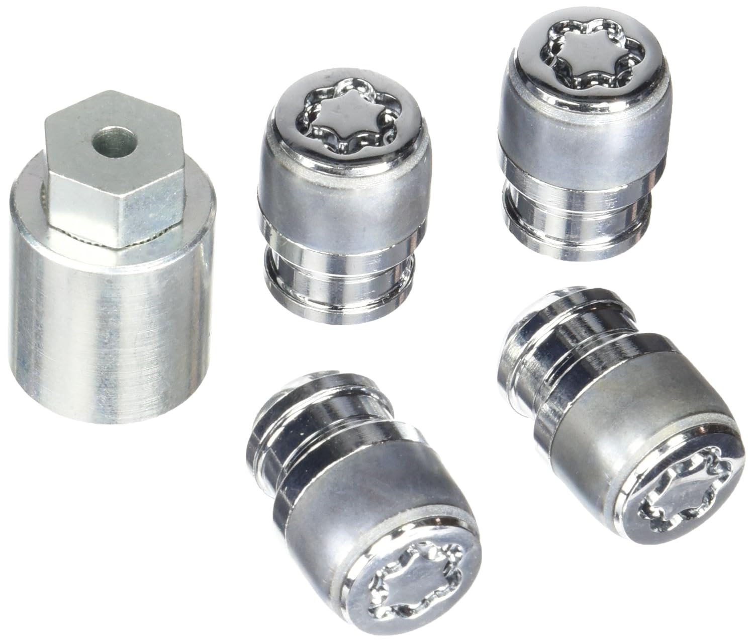 McGard 25000SL Wheel Lock Nuts with Slip Ring, Chrome, Dia 28.8 mm