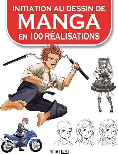 Download Initiation au dessin de manga en 100 réalisations PDF