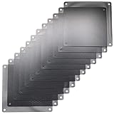 ThreeBulls 12 Pcs 120mm PVC Black PC Cooler Fan