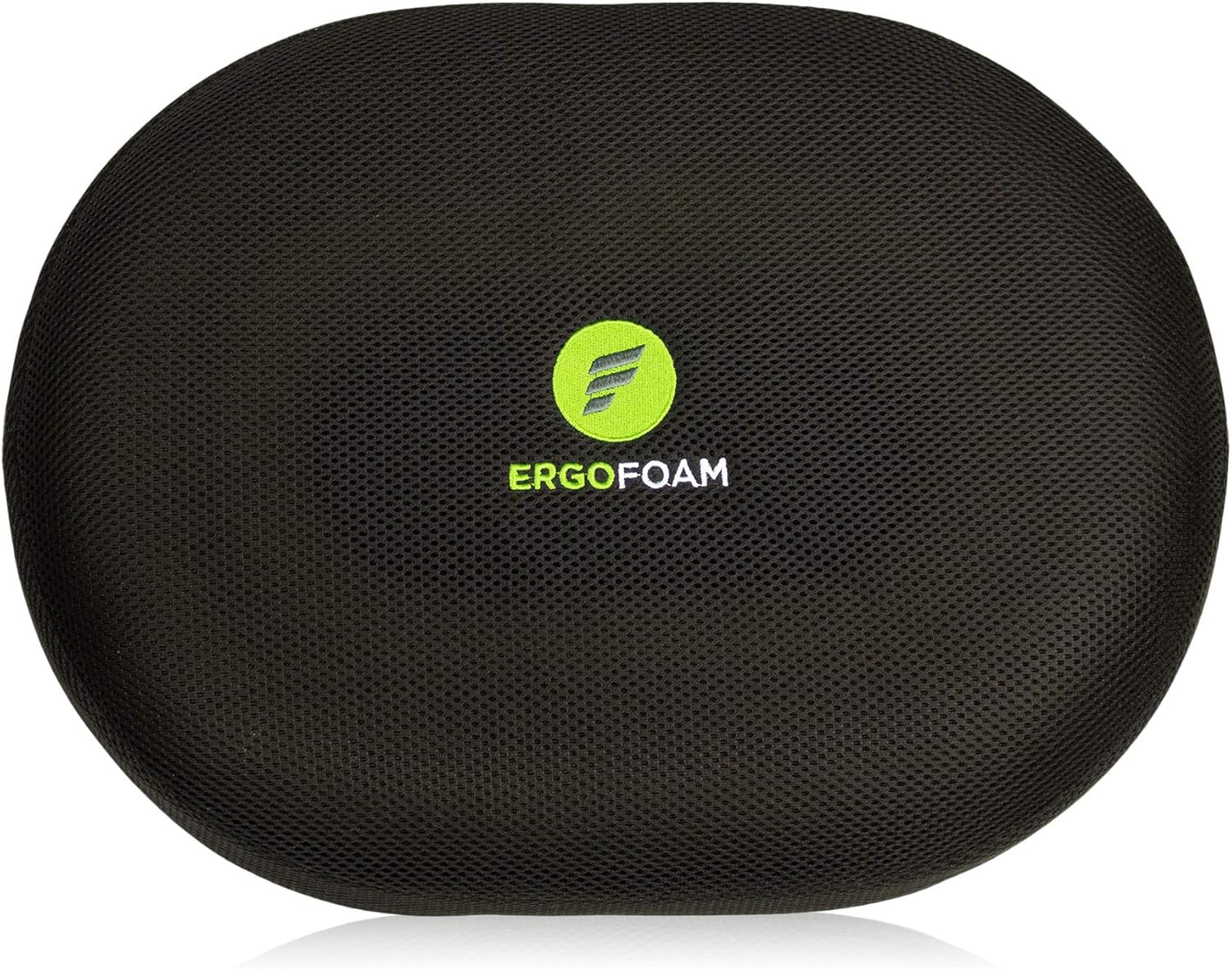 ErgoFoam Orthopedic Donut Pillow for Tailbone Pain | Donut Seat Cushion for Hemorrhoids | Plush Support for Comfort | Breathable Mesh Cover | Hemmoroid Pillow | Postpartum | Doughnut Pillow: Home & Kitchen