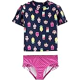 Simple Joys by Carter's baby-girls 2-Piece Assorted Rashguard Sets