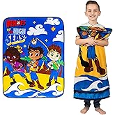 Franco Kids Bedding Super Soft Micro Raschel Throw, 46 in x 60 in, Santiago of the Seas