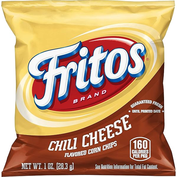 FRITOS CORN CHIPS, CHILI CHEESE, 1 OUNCE (PACK...
