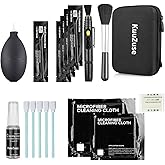 KuuZuse Professional DSLR Camera Cleaning Kit with APS-C Cleaning Swabs, Microfiber Cloths, Camera Cleaning Pen, for Camera L