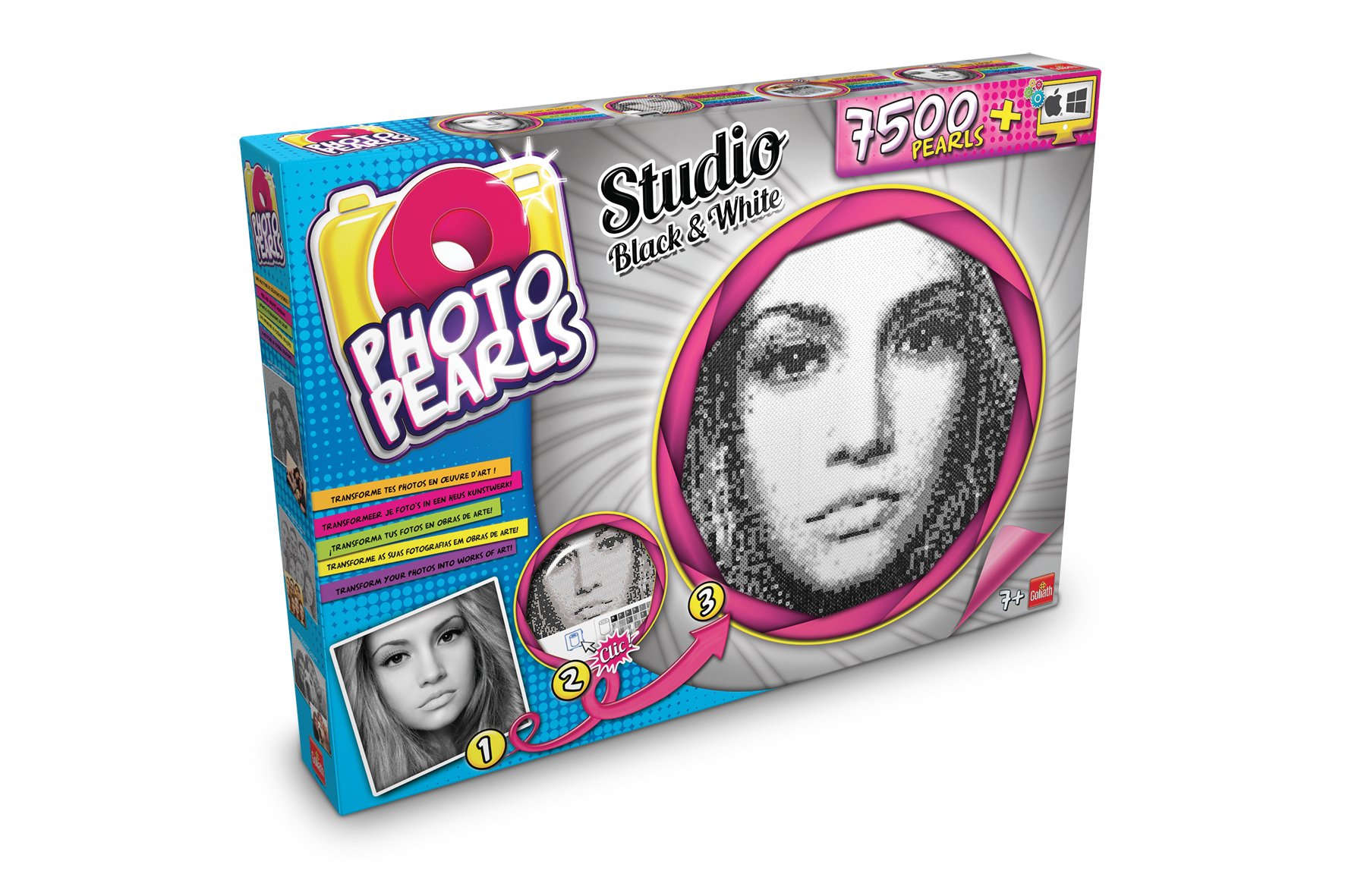 Goliath – 35886.006 – Pearl New Theme Photo Frame – White/Black