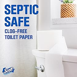 Scott ComfortPlus Toilet Paper, 12 Double