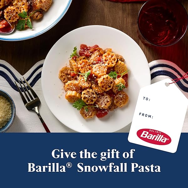 BARILLA LIMITED EDITION SNOWFALL PASTA, 12 OZ. BOX
