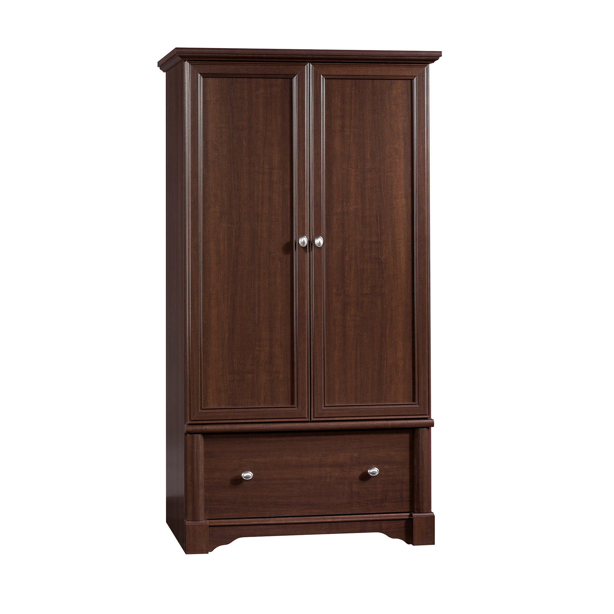 Photo 1 of ****Missing parts*******Missing parts***Sauder Palladia Armoire, Select Cherry finish