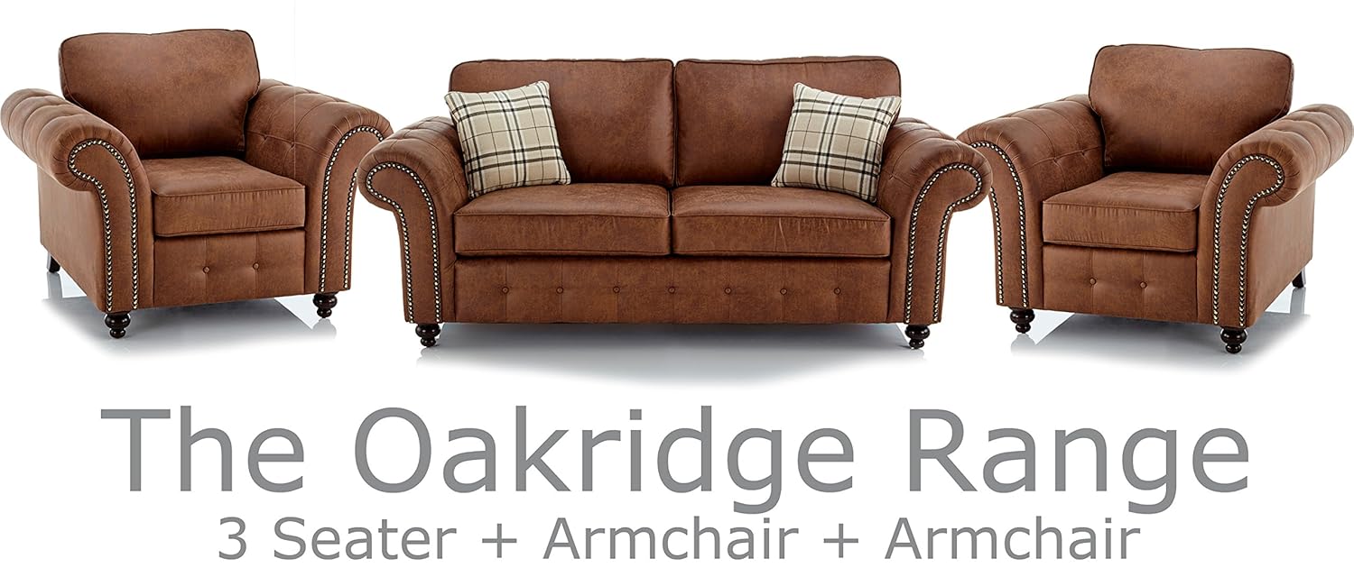 The Sofa & Bed Factory New High Quality Oakridge Large Leather Sofa