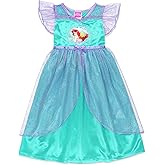 The Little Mermaid Ariel Toddler Girls Fantasy Gown Nightgown Pajamas