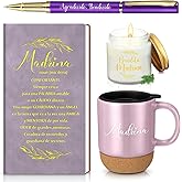 Hushee 4 Pcs Madrina Proposal Gifts for Women, Will You Be My Madrina from Godchild, Pregnancy Announcement Gifts for God Mother, Godmom, Godparents Regalos Para Padrinos De Bautizo
