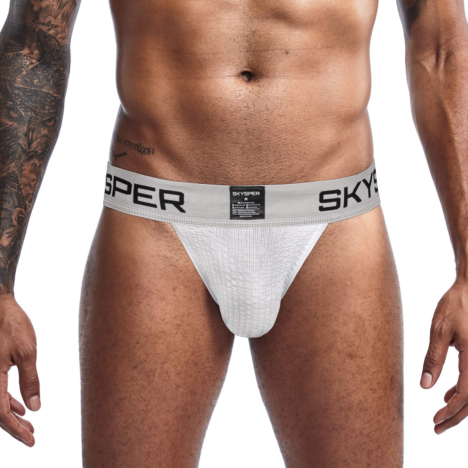 Mua SKYSPER Jockstrap for Men Jock Strap Athletic Supporter Sports Underwear with Leg Strap trên Amazon Anh chính hãng 2026 | Fado