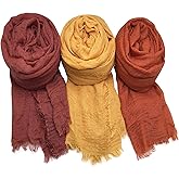 Women Scarf Shawl for All Season 3PCS Scarve Wrap Scarve.