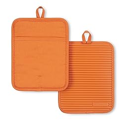 KitchenAid Ribbed Soft Silicone Pot Holder 2-Pack