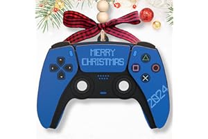 PAWZITY Gaming Ornaments - Gaming Ornaments for Christmas Tree, Gaming Christmas Ornaments - Video Game Christmas Ornament - Gamer Ornaments for Christmas Tree - Wood Christmas Video Game Ornament 2024