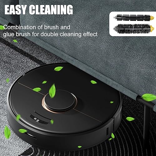 3-Pack Replacement Filters & Side Brushes For IRobot Roomba 600, 620, 630, 640, 650, 660, 680 Series