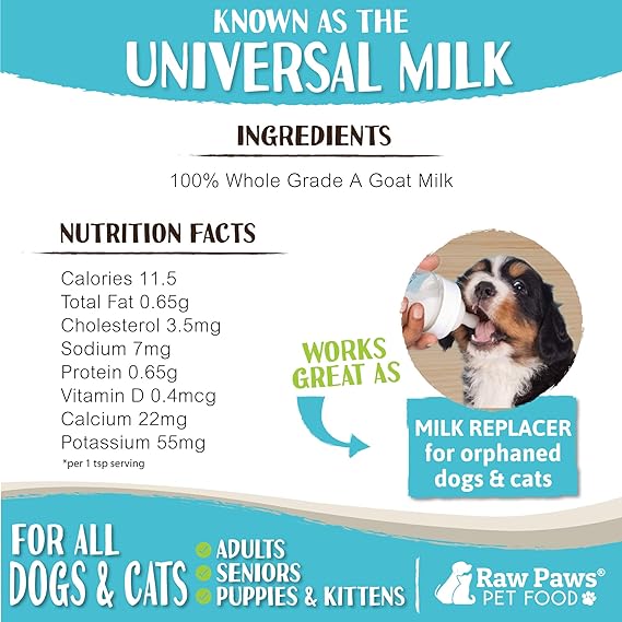 powdered goats milk for puppies