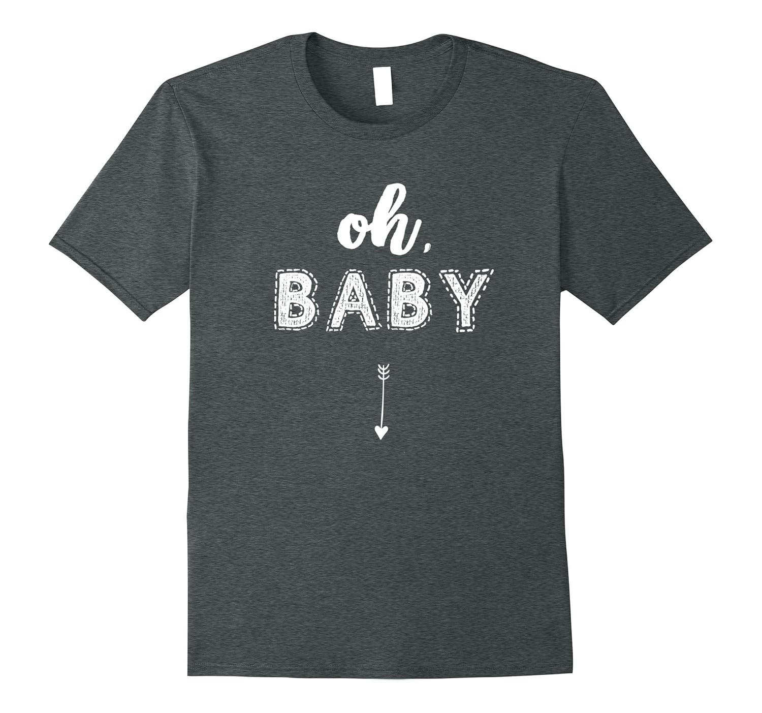 Oh Baby Shirt - Pregnancy Announcement T-shirt-Rose