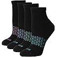 Hanes Women's Cushioned Ankle Socks, Absolute Active Ankle Socks For Women, Seamless Toe, 4-Prs