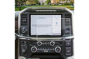 Carwiner Screen Protector for 2021-2024 2025 Ford F-150 12In Navigation Display Tempered Glass F150 SYNC4 Touchscreen Protector Accessories (HD)