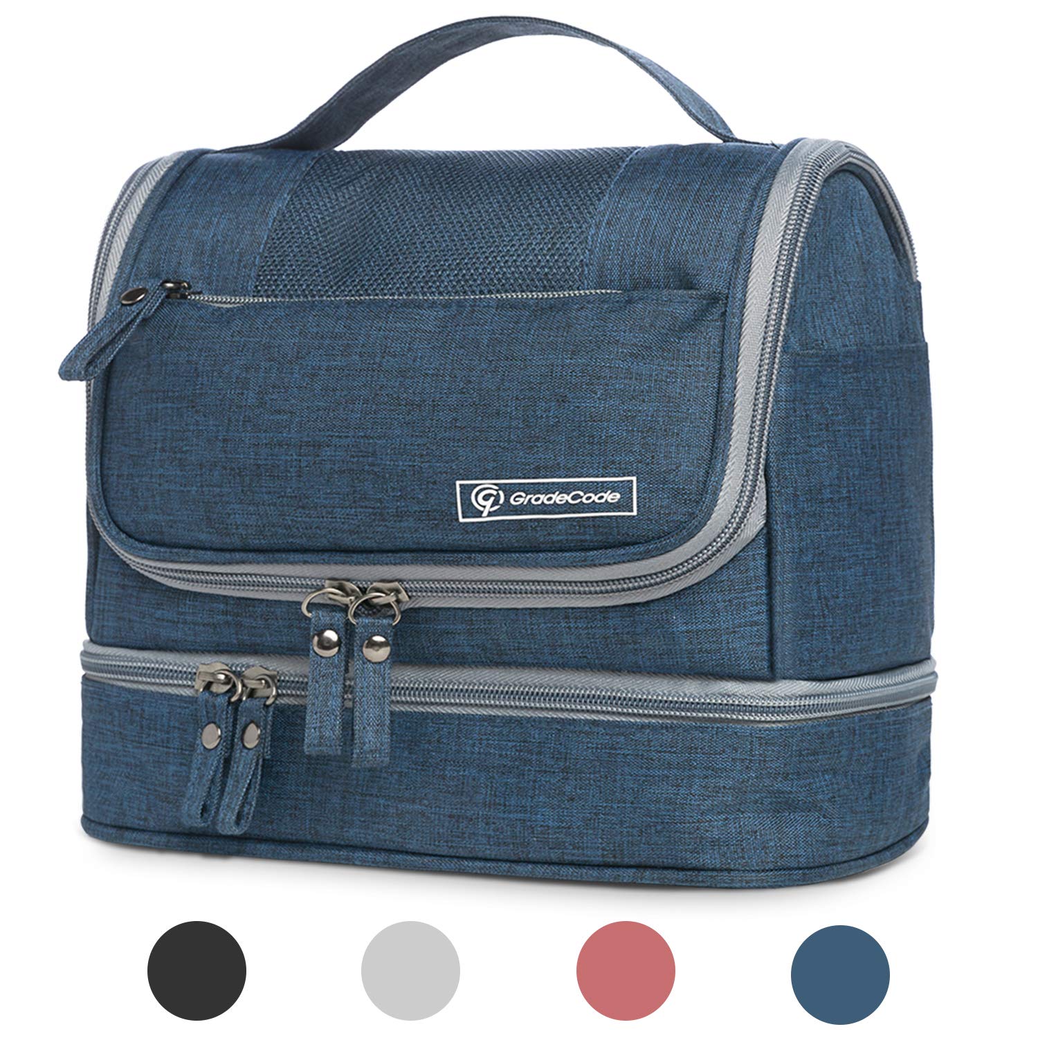 amazonbasics hanging toiletry kit