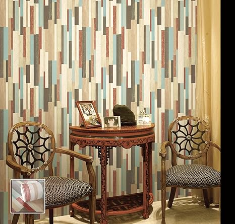 Salvaged Antique Rustic Distressed Wood Board Plank Wallpaper For Home Kitchen Living Room Bedroom Accent Wall 54 Sq Ft Astoria