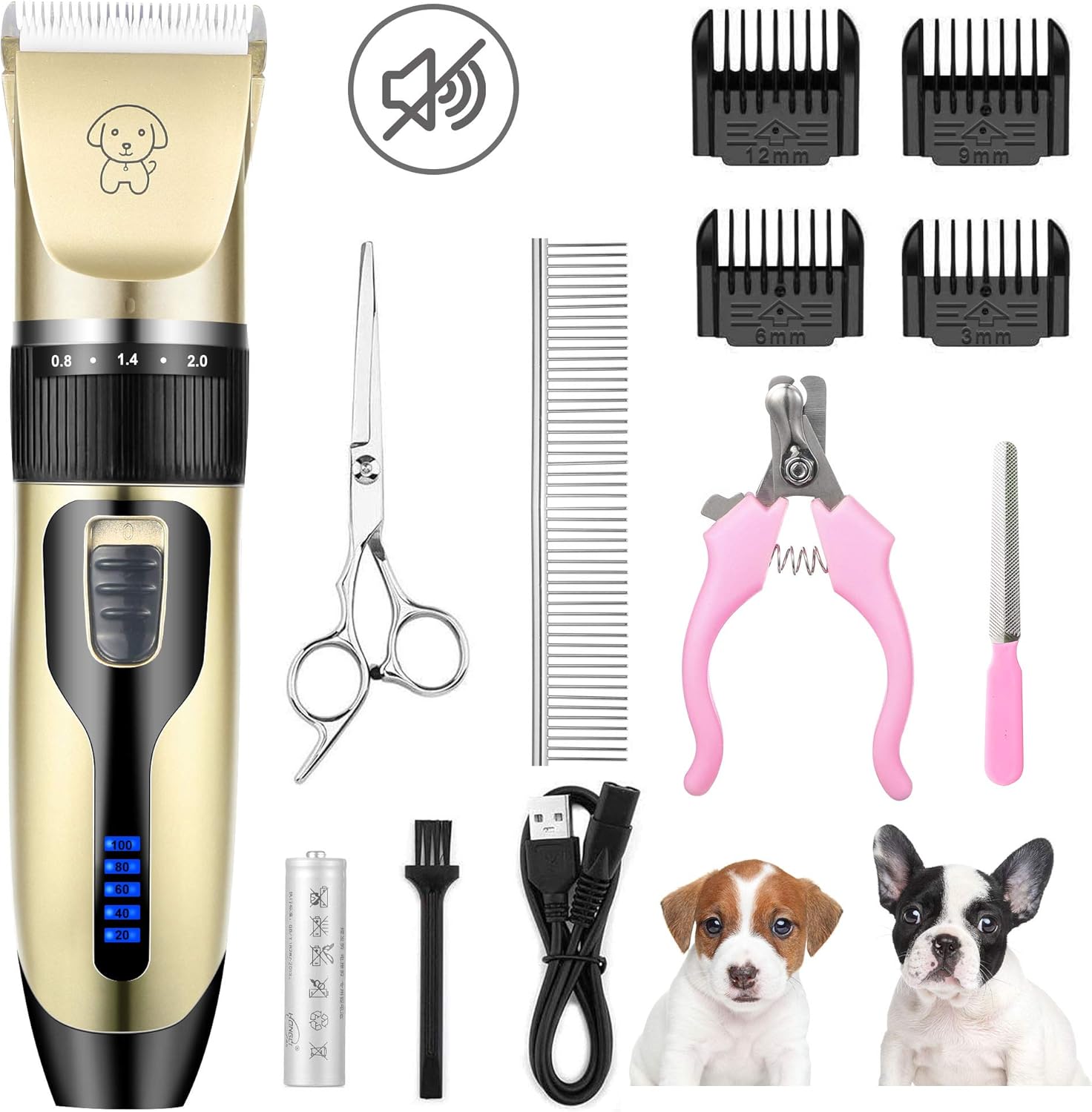 ceenwes dog clippers instructions