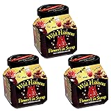 Wild Hibiscus Flowers in Syrup | 8.8 oz (250 g) Jar