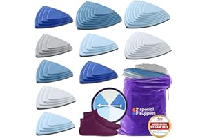 Special Supplies Stepping Stones for Kids Indoor and Outdoor Balance Blocks Promote Coordination, Balance Strength Child Safe Rubber, Non-Slip Edging