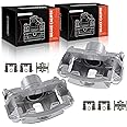 A-Premium Front Disc Brake Caliper Assembly with Bracket Compatible with Select Isuzu, Acura and Honda Models - CL 1997-1999, Integra/CR-V 1997-2001, Accord 1991-1997, TL, Odyssey, Prelude, Oasis