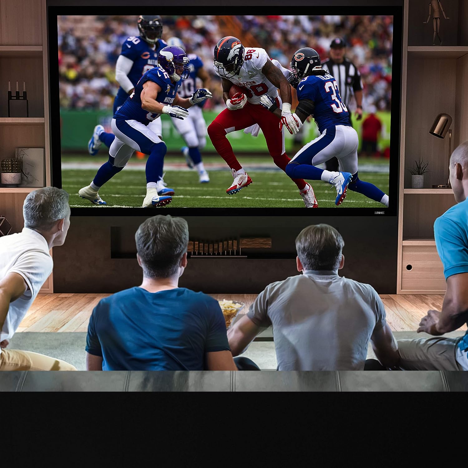 Duronic Projector Screen FFPS100 Wall Mountable HD Projection Screens, 100” Fixed Frame Movie Screen - Image 5