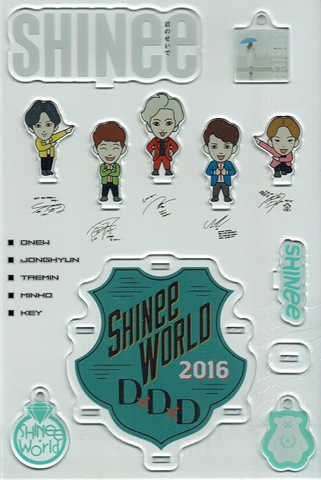 Amazon 韓国 K Pop Shinee シャイニー アクリル キャラクター 等身大セット アイドル 芸能人グッズ 通販