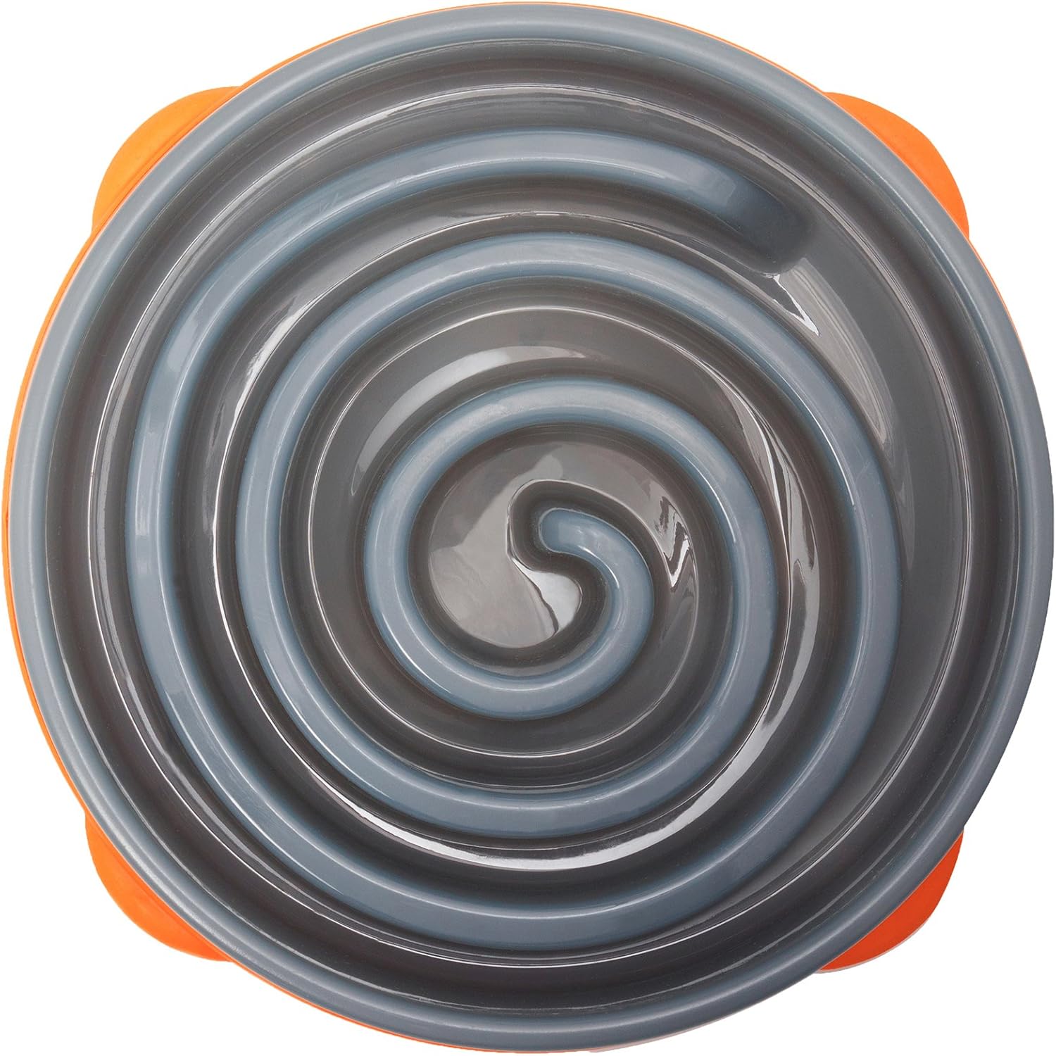 Kyjen Outward Hound Dog Games Coral SloBowl Slow Feeder, Grey Amazon