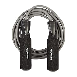 Amazon Basics Jump Rope, 118 Inches, Grey