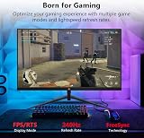 Z Edge 24.5 Inch Gaming Monitor 240Hz 1ms MPRT Full HD VA Panel view 4
