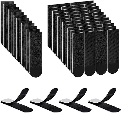 Ainiv 32-Pairs 64 Strips Adhesive Picture Hanging Strips Medium 69x19mm