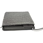 K&amp;H PET PRODUCTS Lectro-Kennel Heated Pad Deluxe Cover (Pad not Included) Gray Medium 16.5 X 22.5 Inches