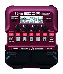 Zoom B1 FOUR Bass Multi-Effects Processor