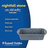 Russell Hobbs Nightfall 28cm Loaf Pan Non-Stick Carbon Steel PFOA Free view 2