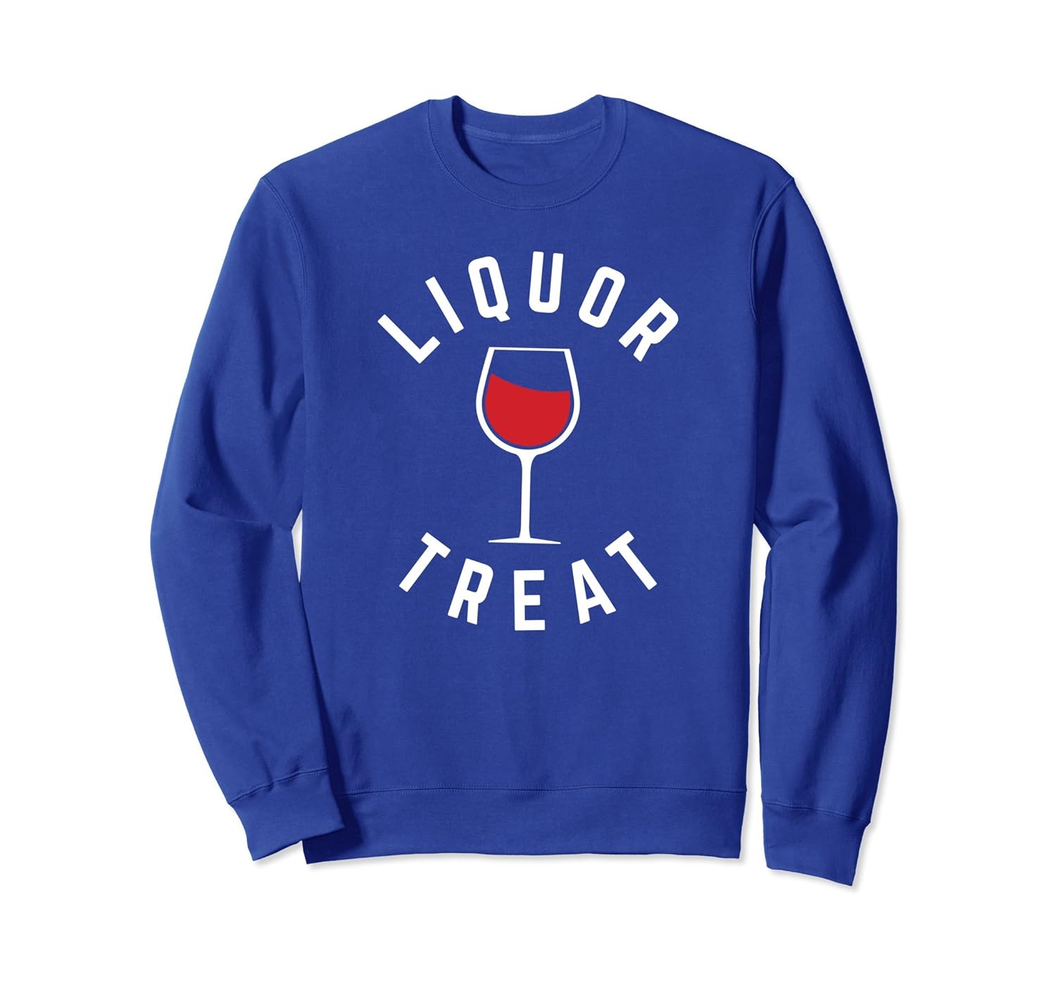 Red Wine Alcohol Beverage Drinking Halloween Sweatshirt-Rose