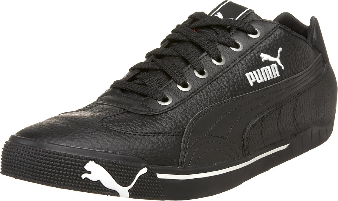 PUMA Men's Speed Cat 2.9 Interest Sneaker, Black/Black, 10