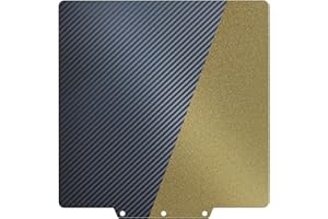 TIOPY PET+ PEI Build Plate for Adventurer 5M/5M Pro/AD5X, Carbon Fiber PET + Textured PEI Flexible Removal Sheet Bed Plate, Flashforge Printer Accessories Replacement, 235x235mm