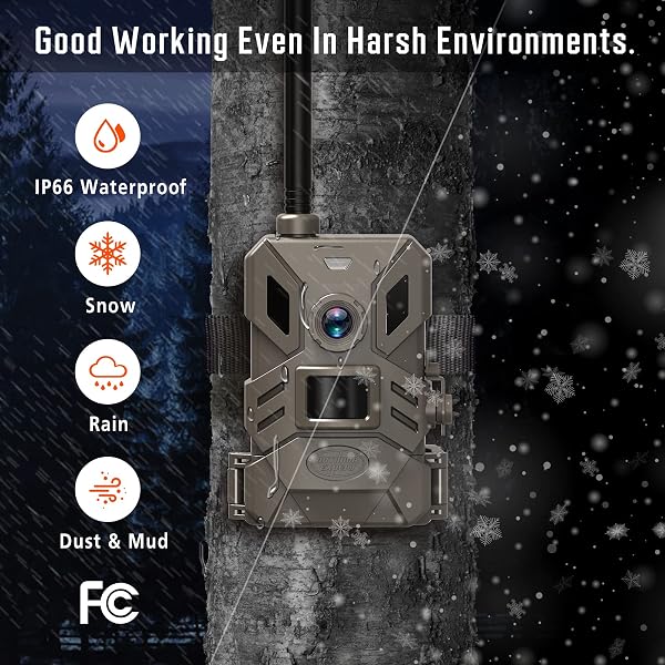 OUTDOOR EXPERT 4G CELLULAR TRAIL CAMERA WITH NO GLOW 940NMNIGHT VISION,36MP HUNTING CAMERA HD VIDEO IP66 WATERPROOF GAME CAM,90FT FLASH RANGE WILDLIFE MONITOR-NEW