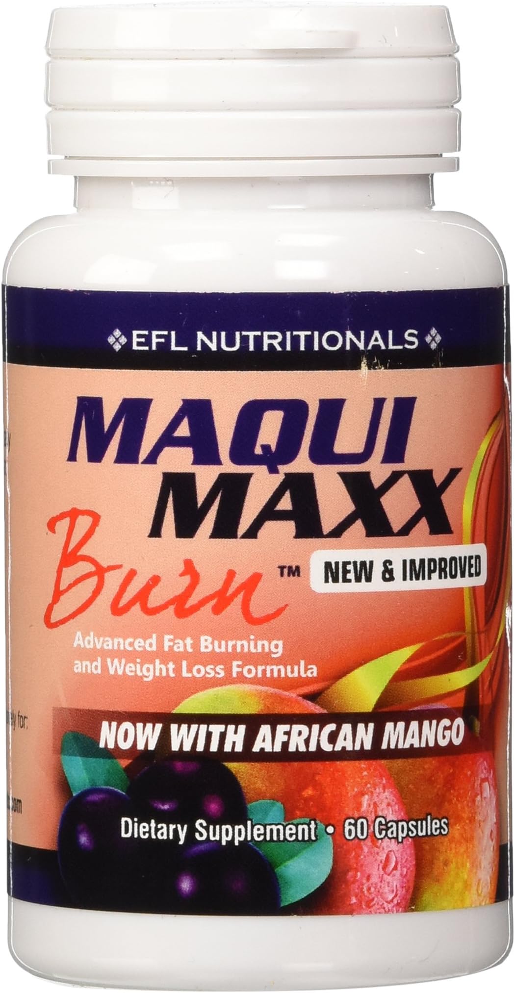 Maqui Maxx Burn – MAQUI BERRY/AFRICAN MANGO Advanced Fat Burning and Weight Loss Formula.