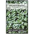 Sow Right Seeds - Broccoli Microgreen Seed for Growing - Instructions to Grow Your Own Delicious and Healthy Microgreens - Plant Indoors with no Special Equipment - Super Easy Superfood Sprouts