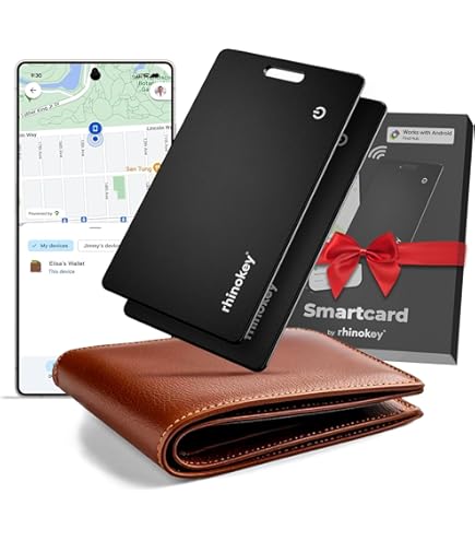 Amazon.com: Rhinokey® Apple MFi Certified Wallet Tracker Card